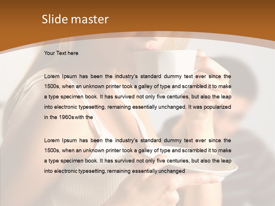 Husband Happiness Happy PowerPoint Template