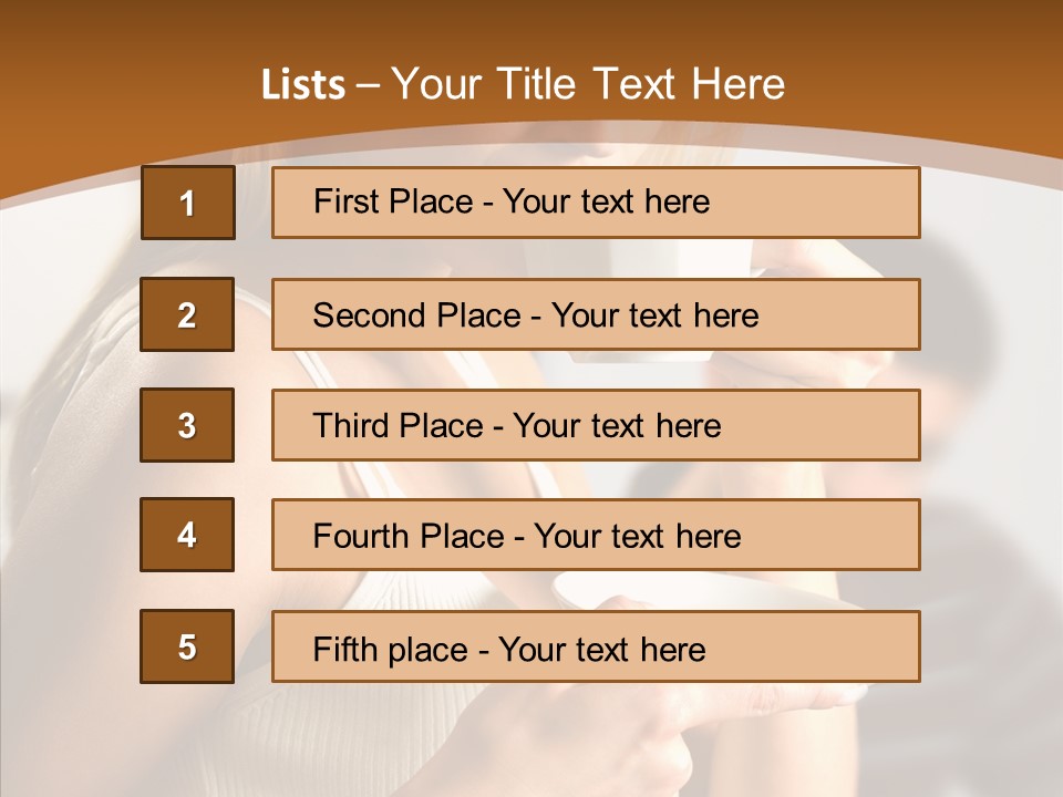 Husband Happiness Happy PowerPoint Template