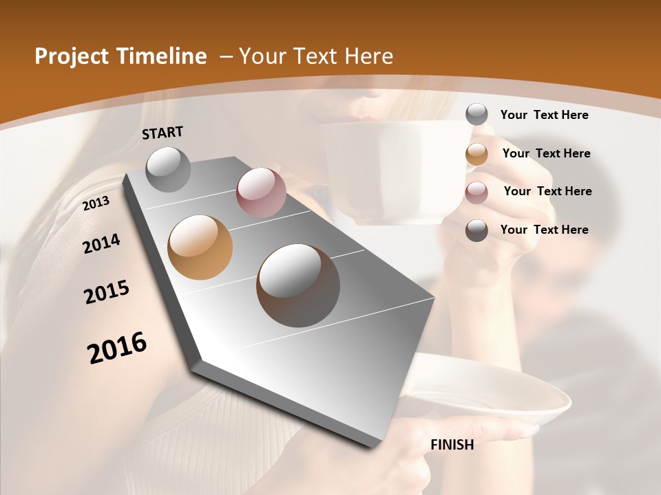 Husband Happiness Happy PowerPoint Template