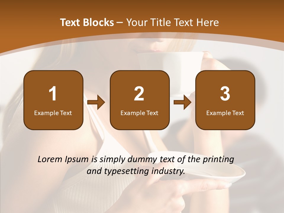 Husband Happiness Happy PowerPoint Template
