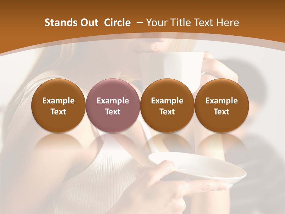 Husband Happiness Happy PowerPoint Template