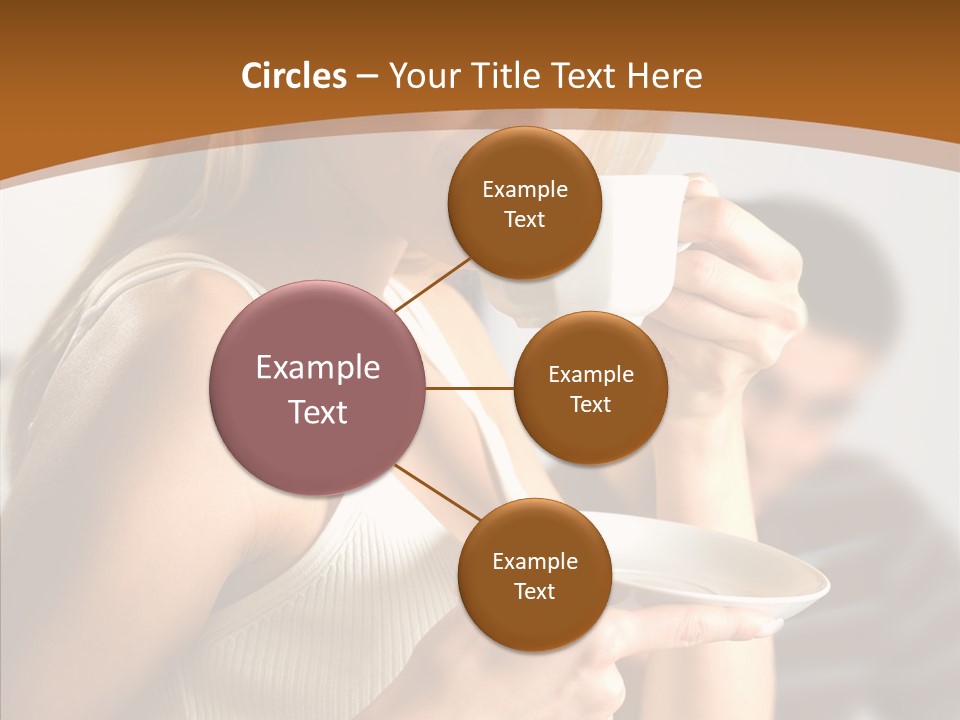 Husband Happiness Happy PowerPoint Template