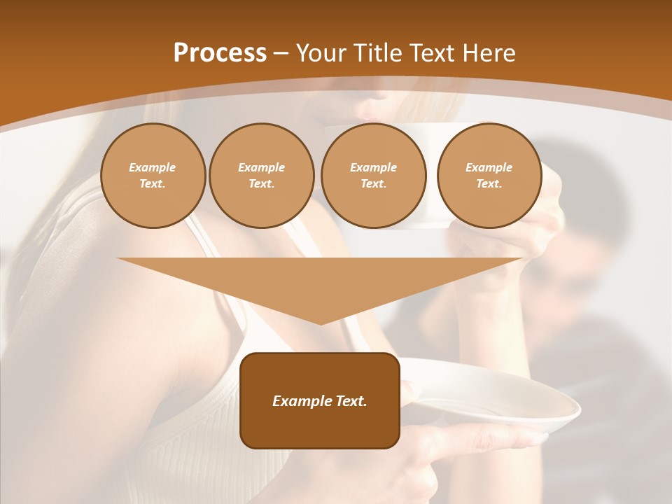 Husband Happiness Happy PowerPoint Template