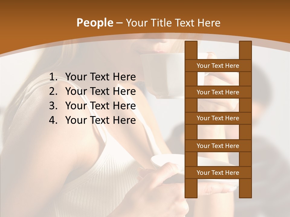 Husband Happiness Happy PowerPoint Template