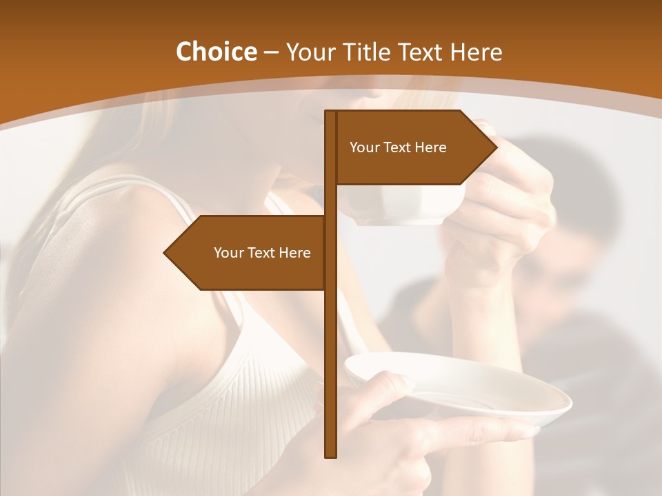 Husband Happiness Happy PowerPoint Template