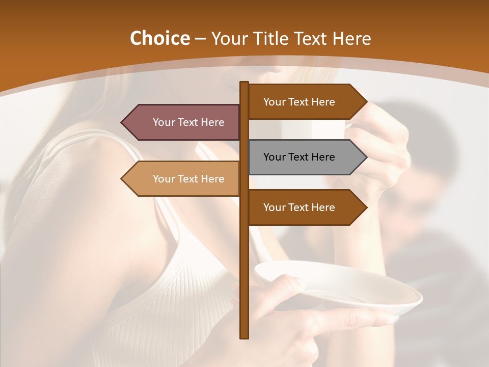 Husband Happiness Happy PowerPoint Template