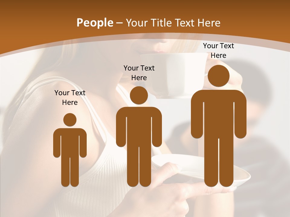 Husband Happiness Happy PowerPoint Template