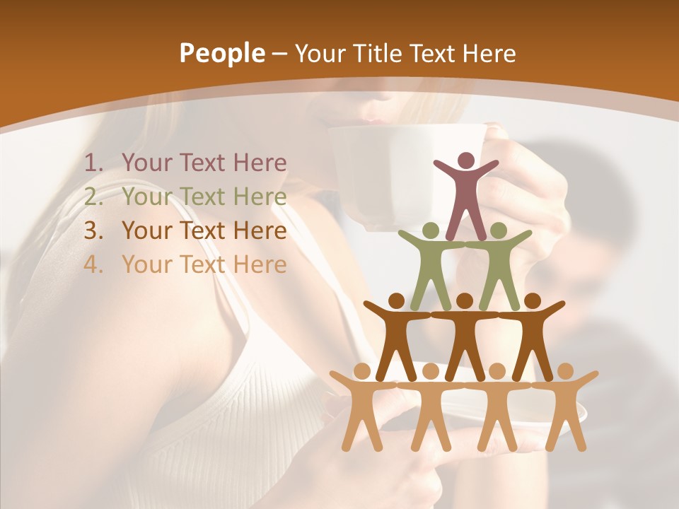 Husband Happiness Happy PowerPoint Template