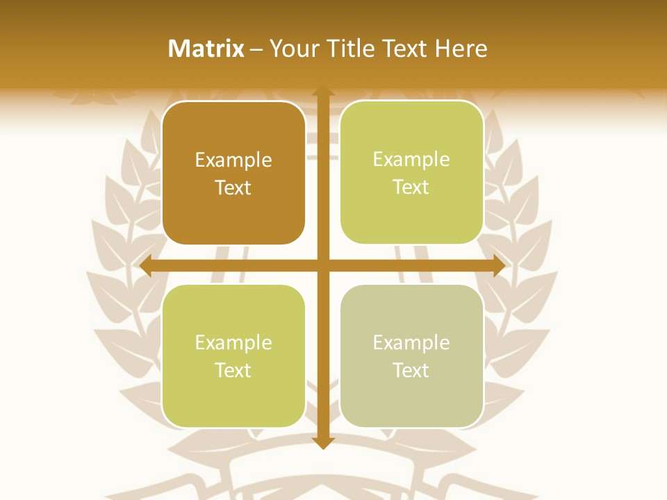 Vector Retro Cartouche PowerPoint Template