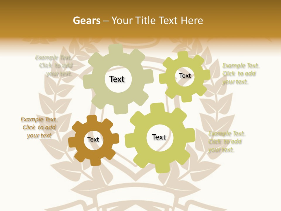 Vector Retro Cartouche PowerPoint Template