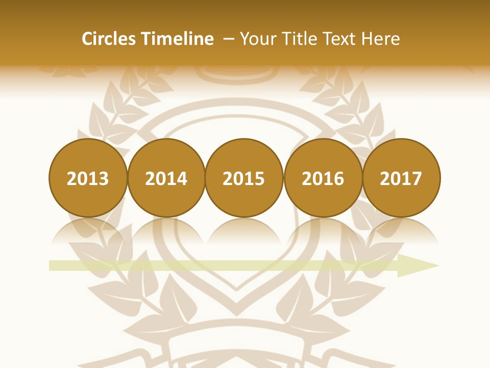 Vector Retro Cartouche PowerPoint Template