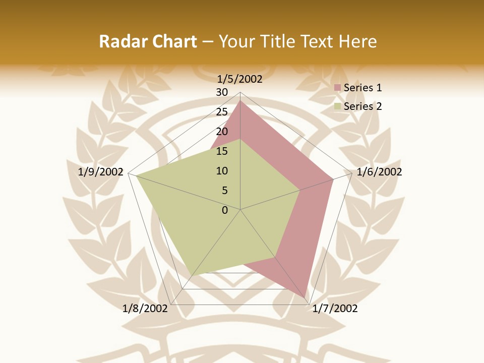 Vector Retro Cartouche PowerPoint Template