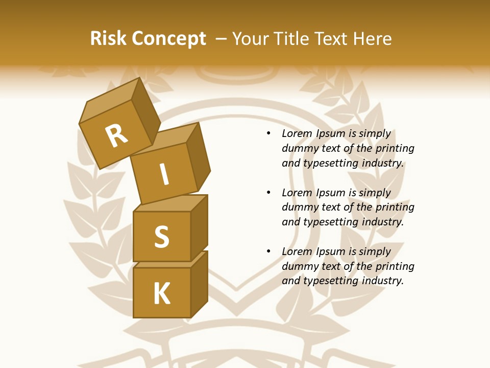 Vector Retro Cartouche PowerPoint Template