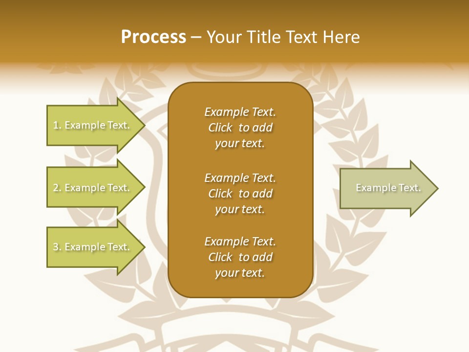 Vector Retro Cartouche PowerPoint Template