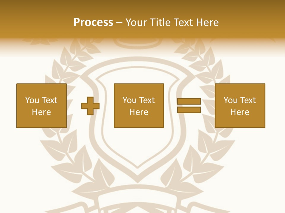 Vector Retro Cartouche PowerPoint Template