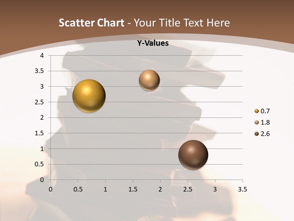 Close Up Block Brown PowerPoint Template
