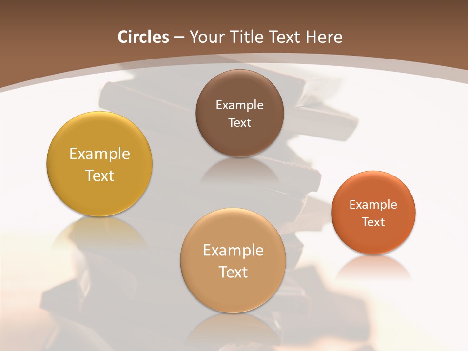 Close Up Block Brown PowerPoint Template