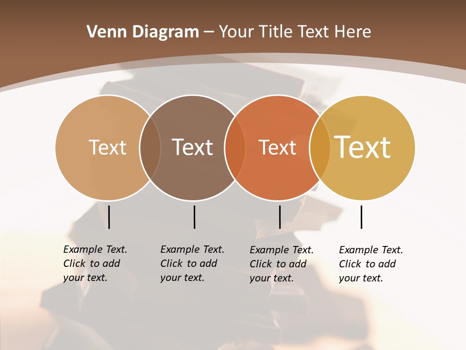 Close Up Block Brown PowerPoint Template