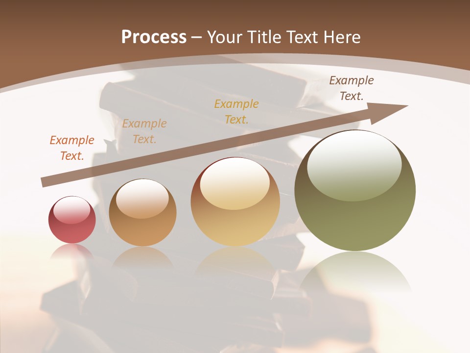 Close Up Block Brown PowerPoint Template