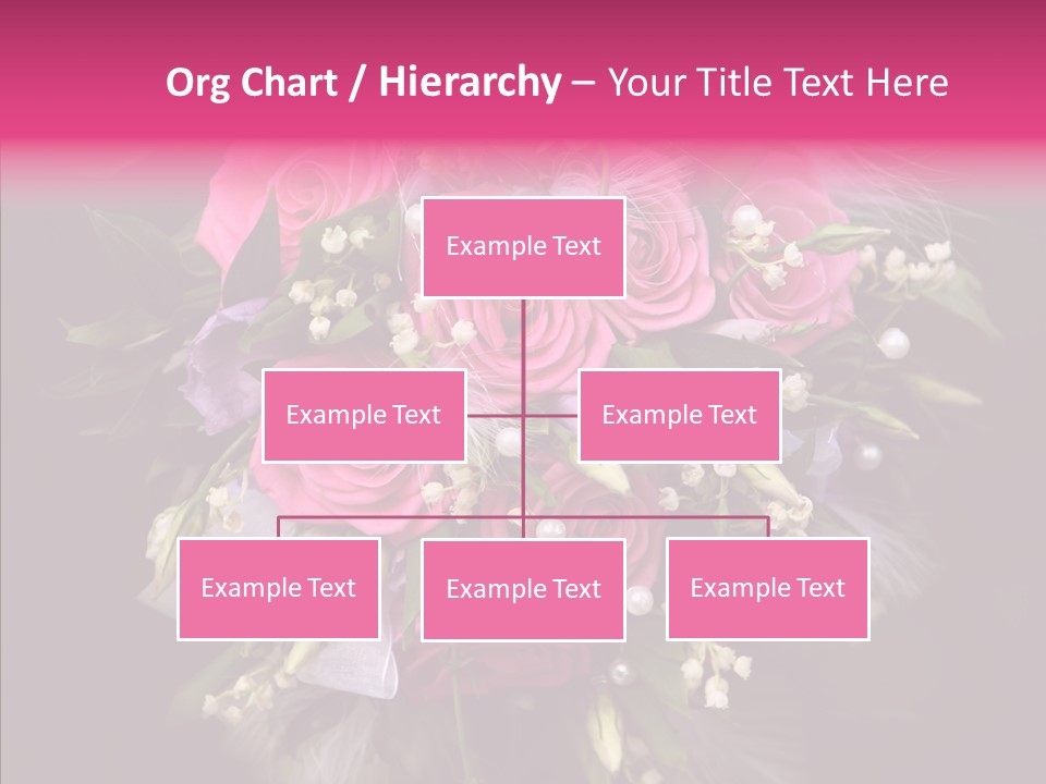 Bouquet Green Bridal PowerPoint Template