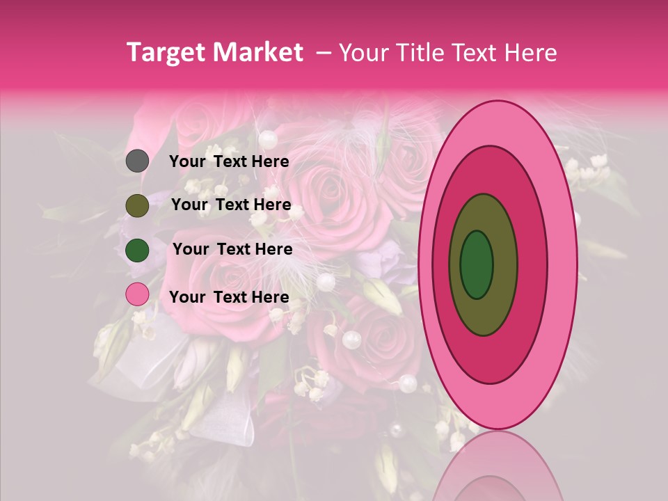 Bouquet Green Bridal PowerPoint Template