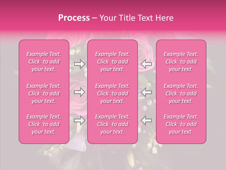 Bouquet Green Bridal PowerPoint Template