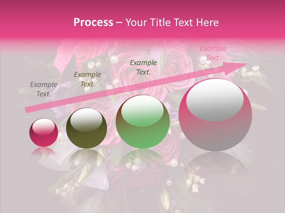 Bouquet Green Bridal PowerPoint Template