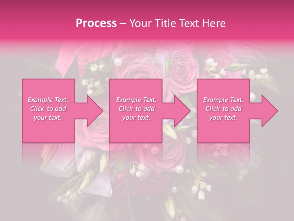 Bouquet Green Bridal PowerPoint Template