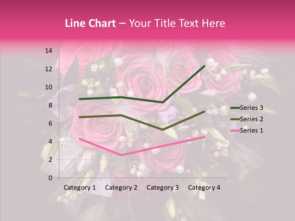 Bouquet Green Bridal PowerPoint Template