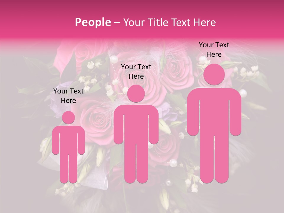 Bouquet Green Bridal PowerPoint Template