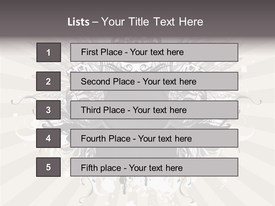 Corporate Room Itting PowerPoint Template