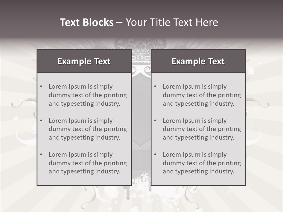 Corporate Room Itting PowerPoint Template