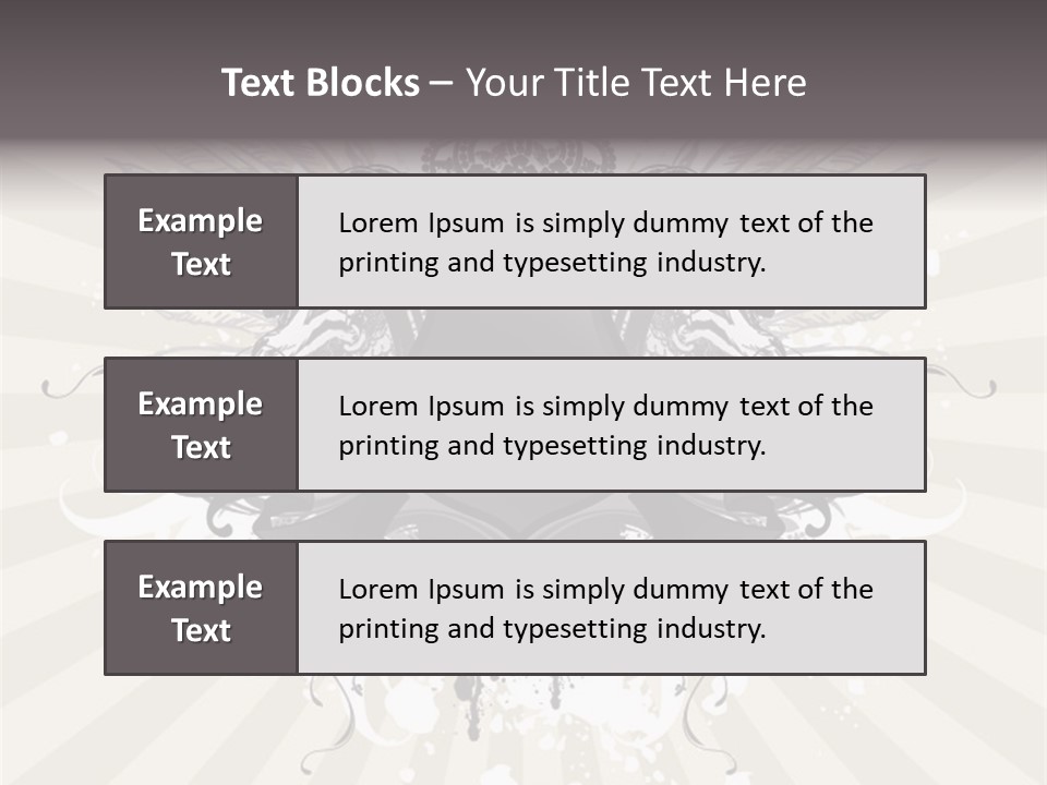 Corporate Room Itting PowerPoint Template