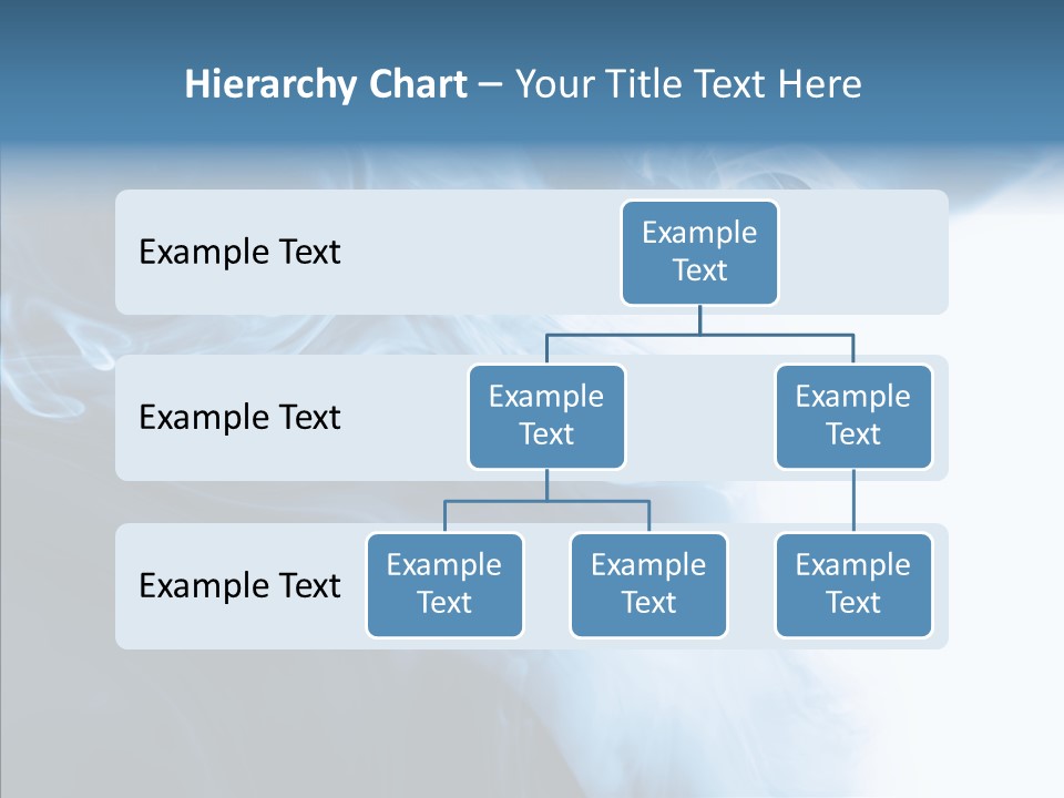 Blue Fire Silky PowerPoint Template