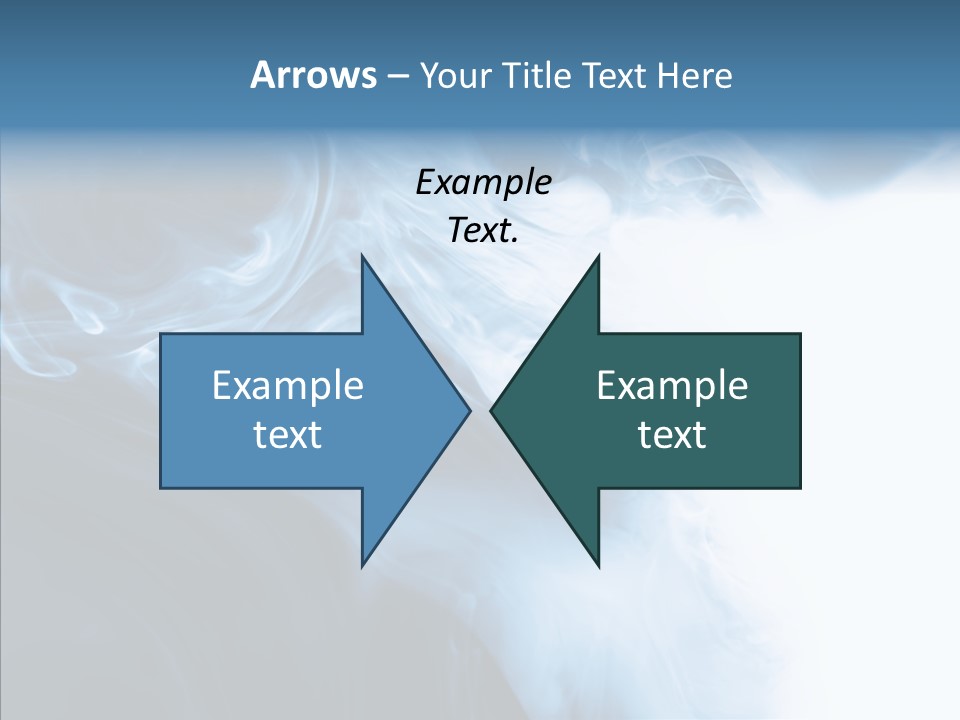 Blue Fire Silky PowerPoint Template