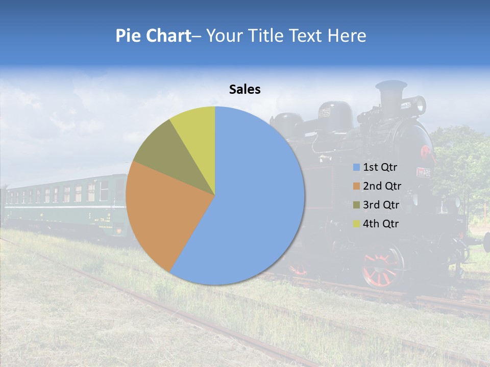 Blue Vintage Heritage PowerPoint Template