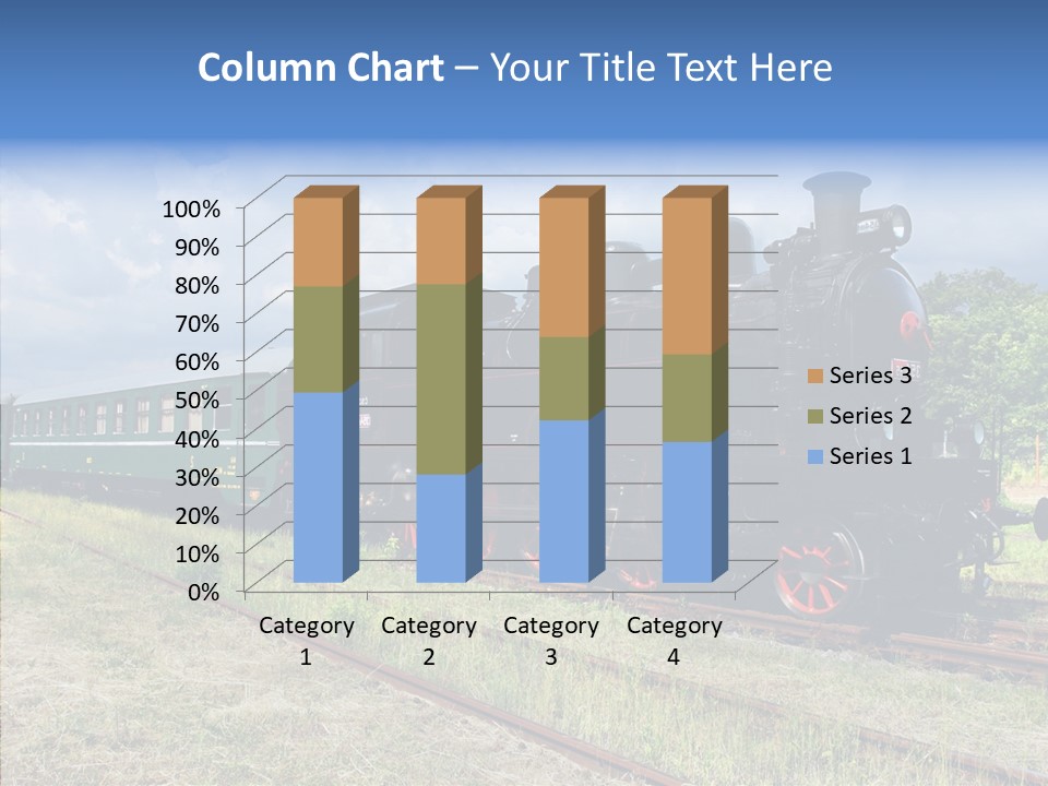 Blue Vintage Heritage PowerPoint Template