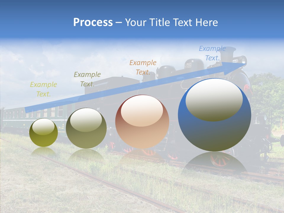 Blue Vintage Heritage PowerPoint Template