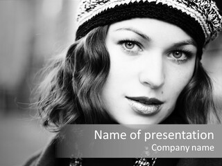 Beauty Sensuality Stage PowerPoint Template