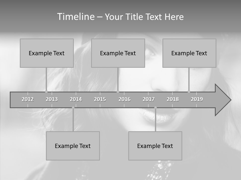 Beauty Sensuality Stage PowerPoint Template