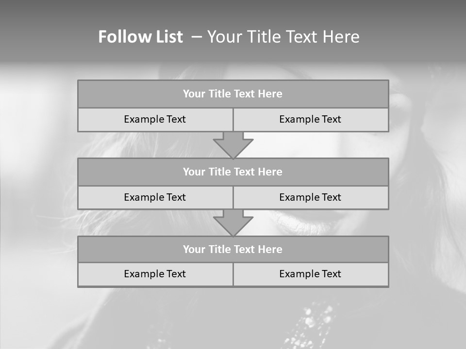 Beauty Sensuality Stage PowerPoint Template