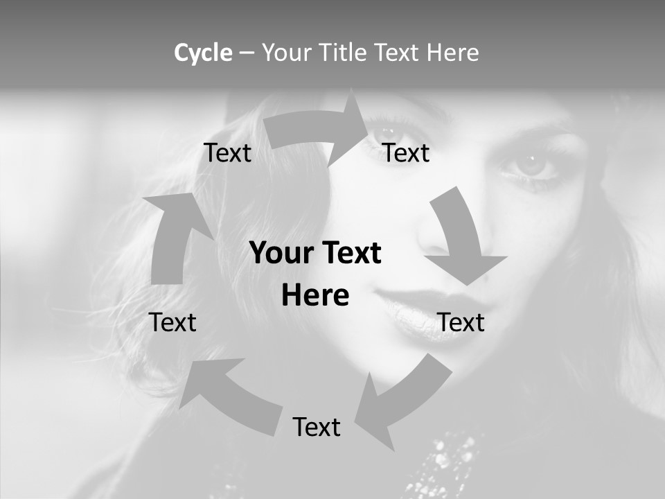 Beauty Sensuality Stage PowerPoint Template