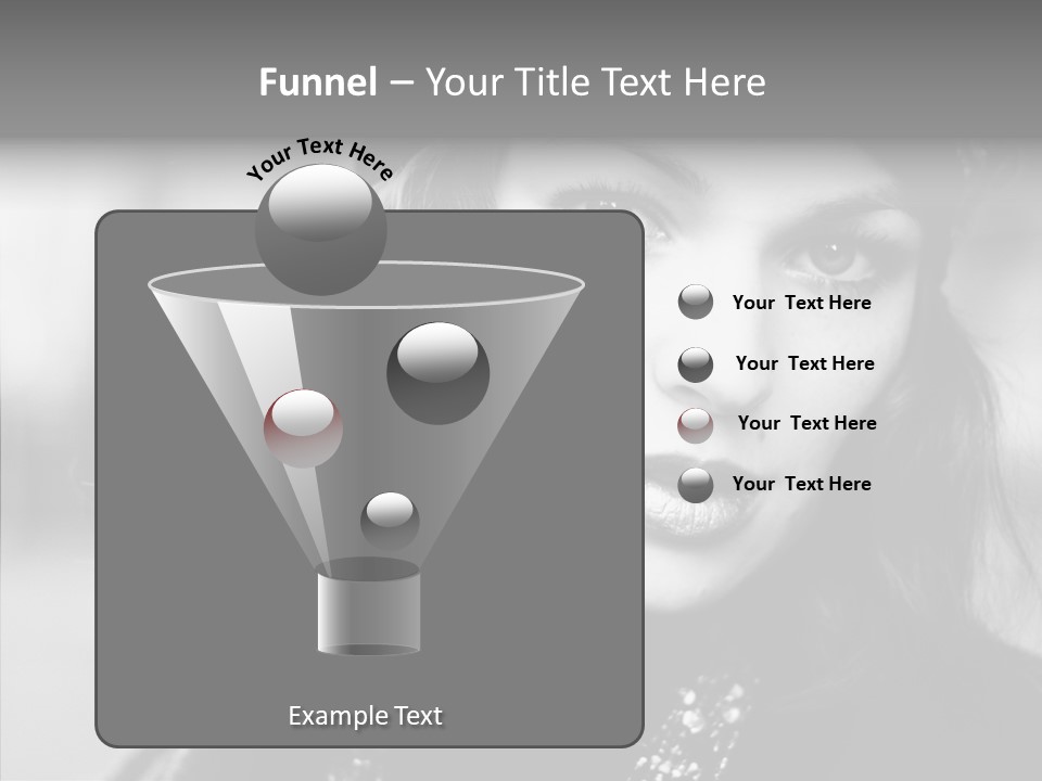 Beauty Sensuality Stage PowerPoint Template