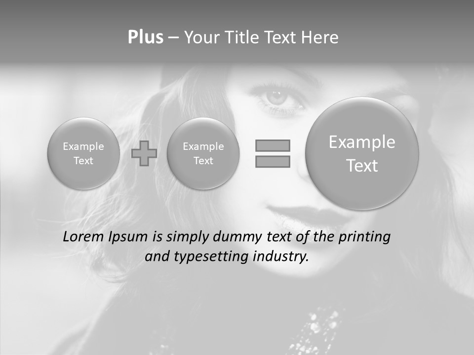 Beauty Sensuality Stage PowerPoint Template