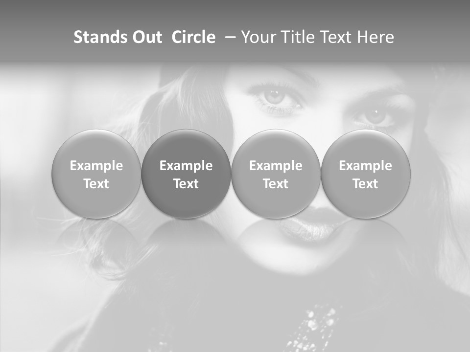 Beauty Sensuality Stage PowerPoint Template
