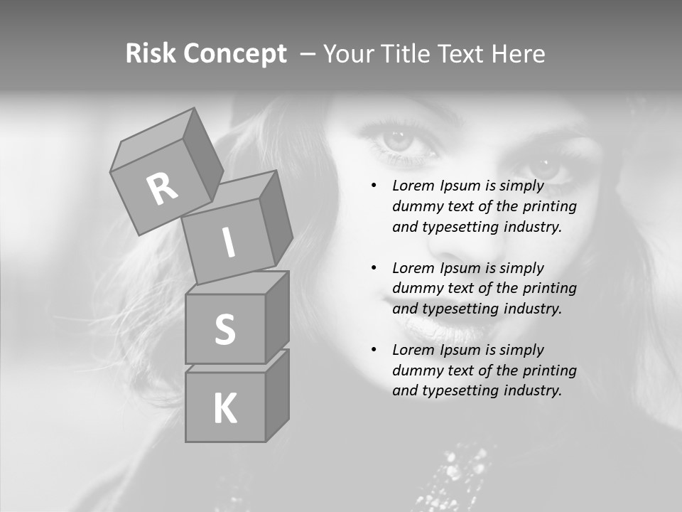 Beauty Sensuality Stage PowerPoint Template