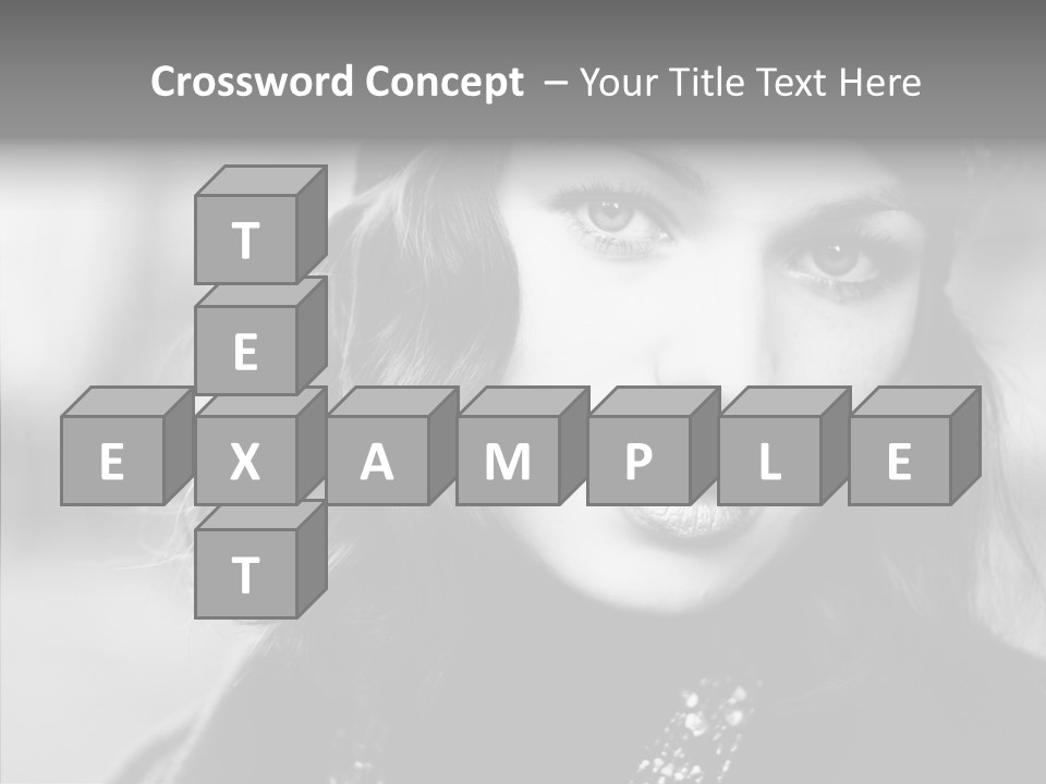 Beauty Sensuality Stage PowerPoint Template