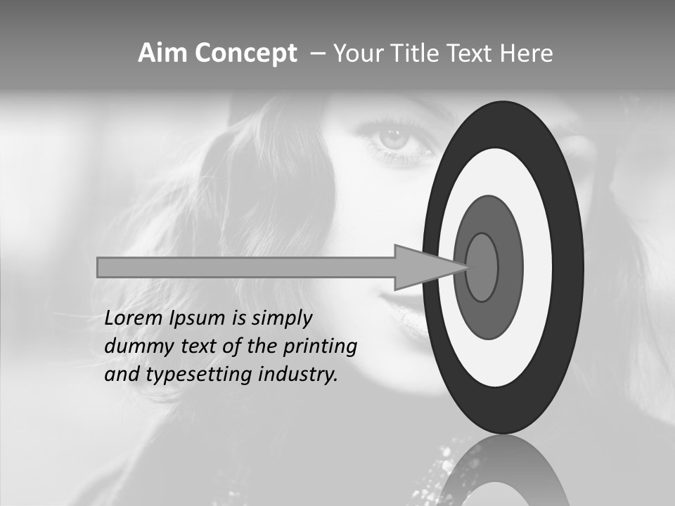 Beauty Sensuality Stage PowerPoint Template