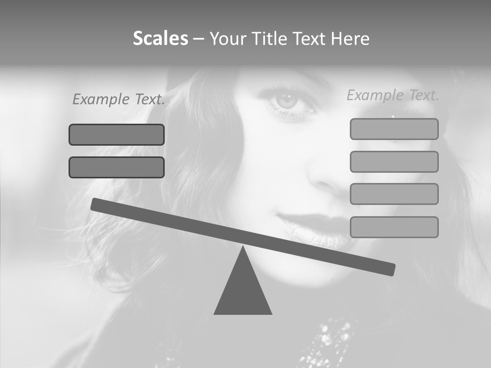 Beauty Sensuality Stage PowerPoint Template