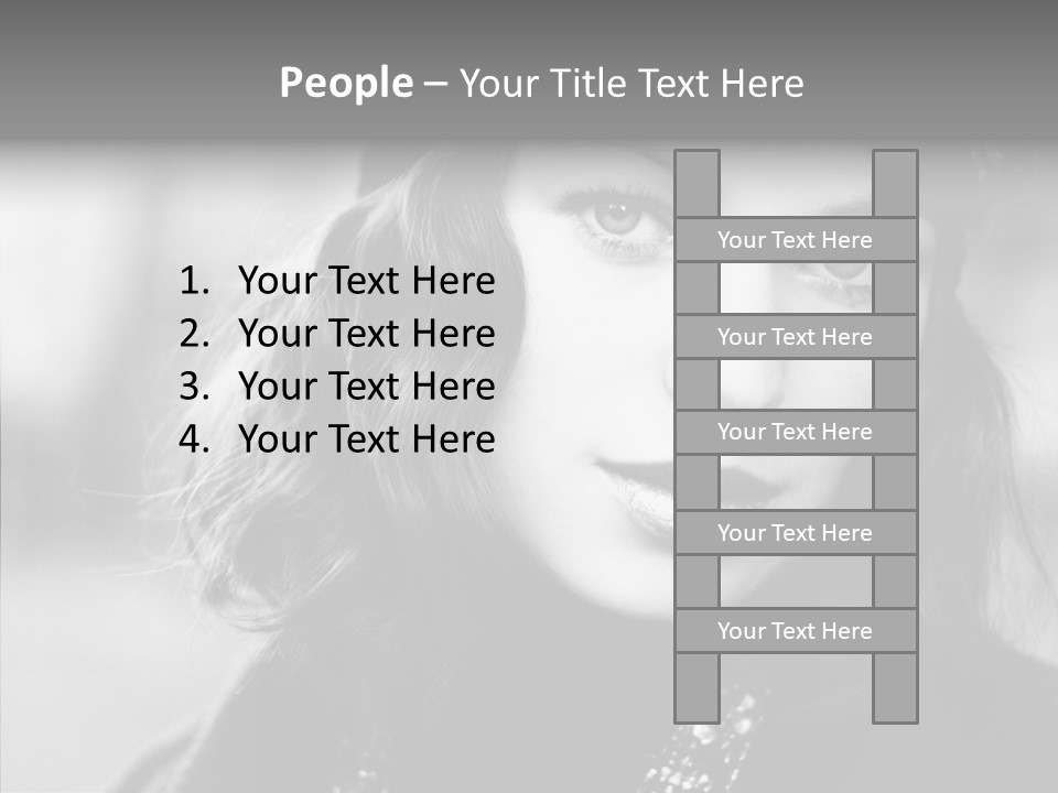 Beauty Sensuality Stage PowerPoint Template